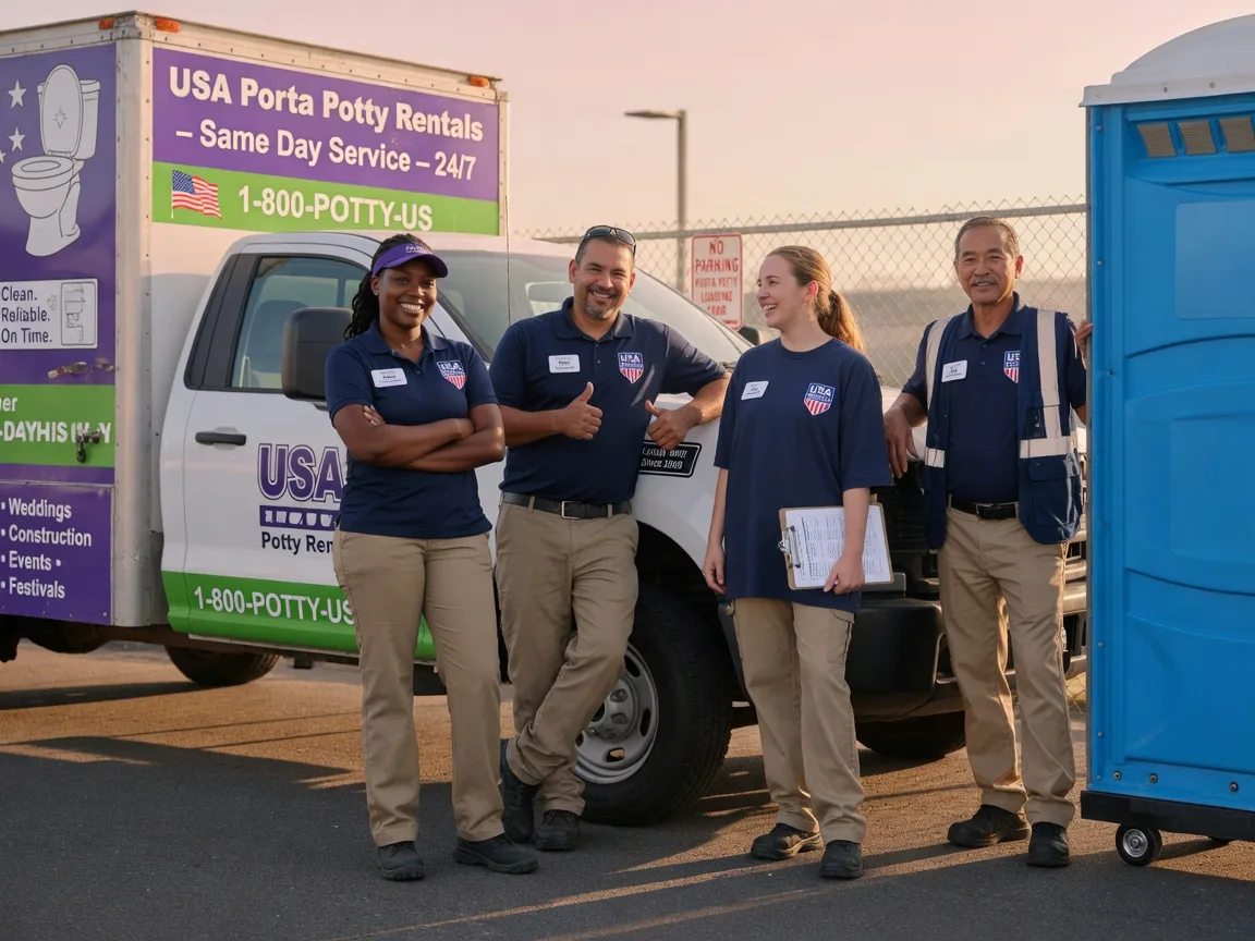 Porta Potty Rental company in Trumbauersville, PA